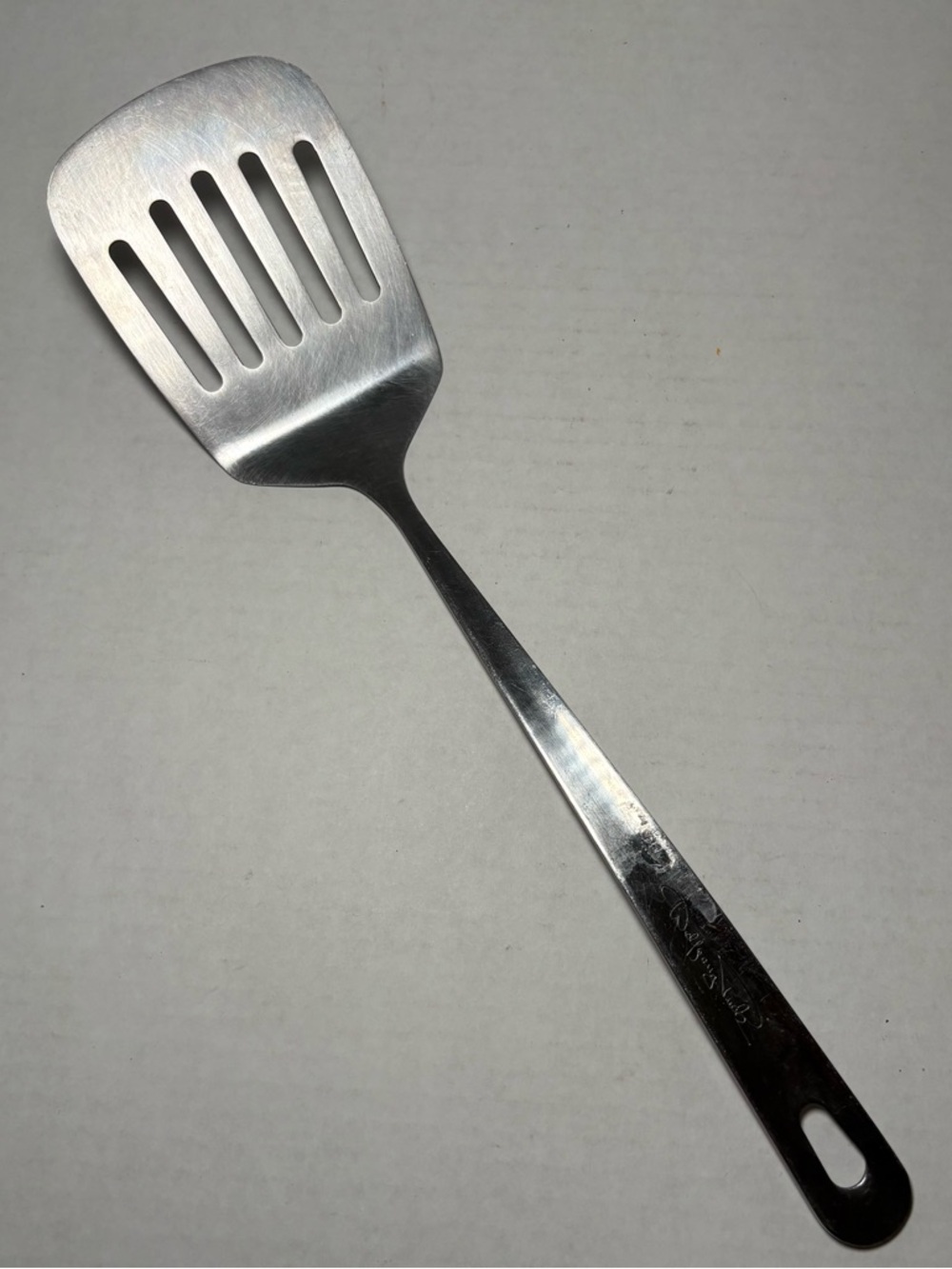 Wolfgang Puck Bistro Slotted Stainless Steel Spatula Turner - Picture 1 of 4